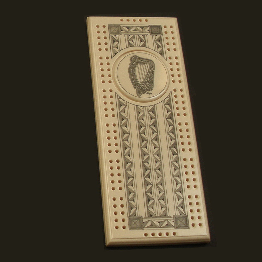 Harp Resin Cribbage Set The Robert Emmet Company Inc.