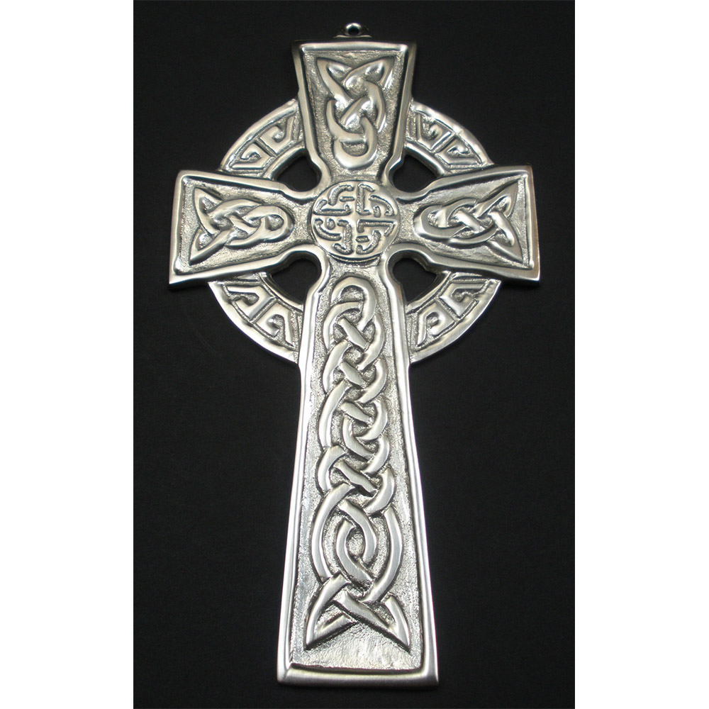 Solid Brass Celtic Cross 